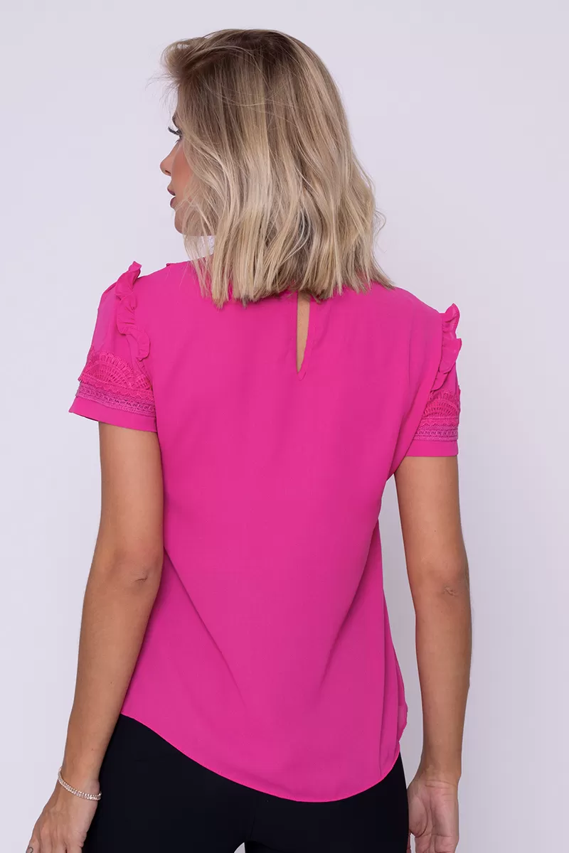 Karmani - Karmani shirt detail gripir pink - 10007735 Karmani - Karmani shirt detail gripir pink - 10007735
