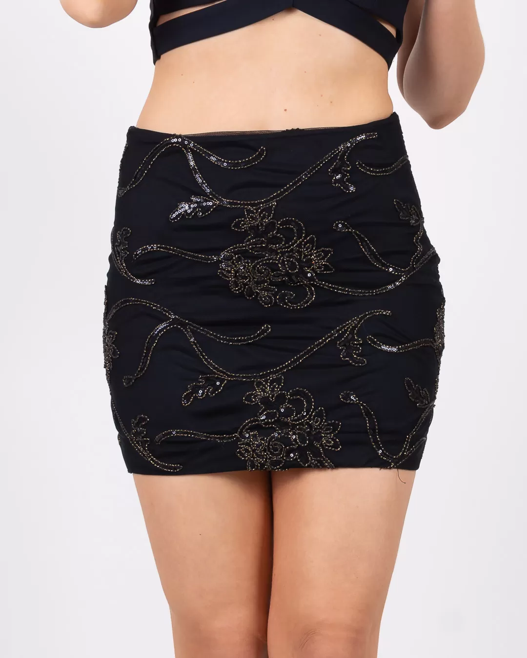 Kesses - Skirt Kesses with Black Needlework - 10008099 Kesses - Skirt Kesses with Black Needlework - 10008099