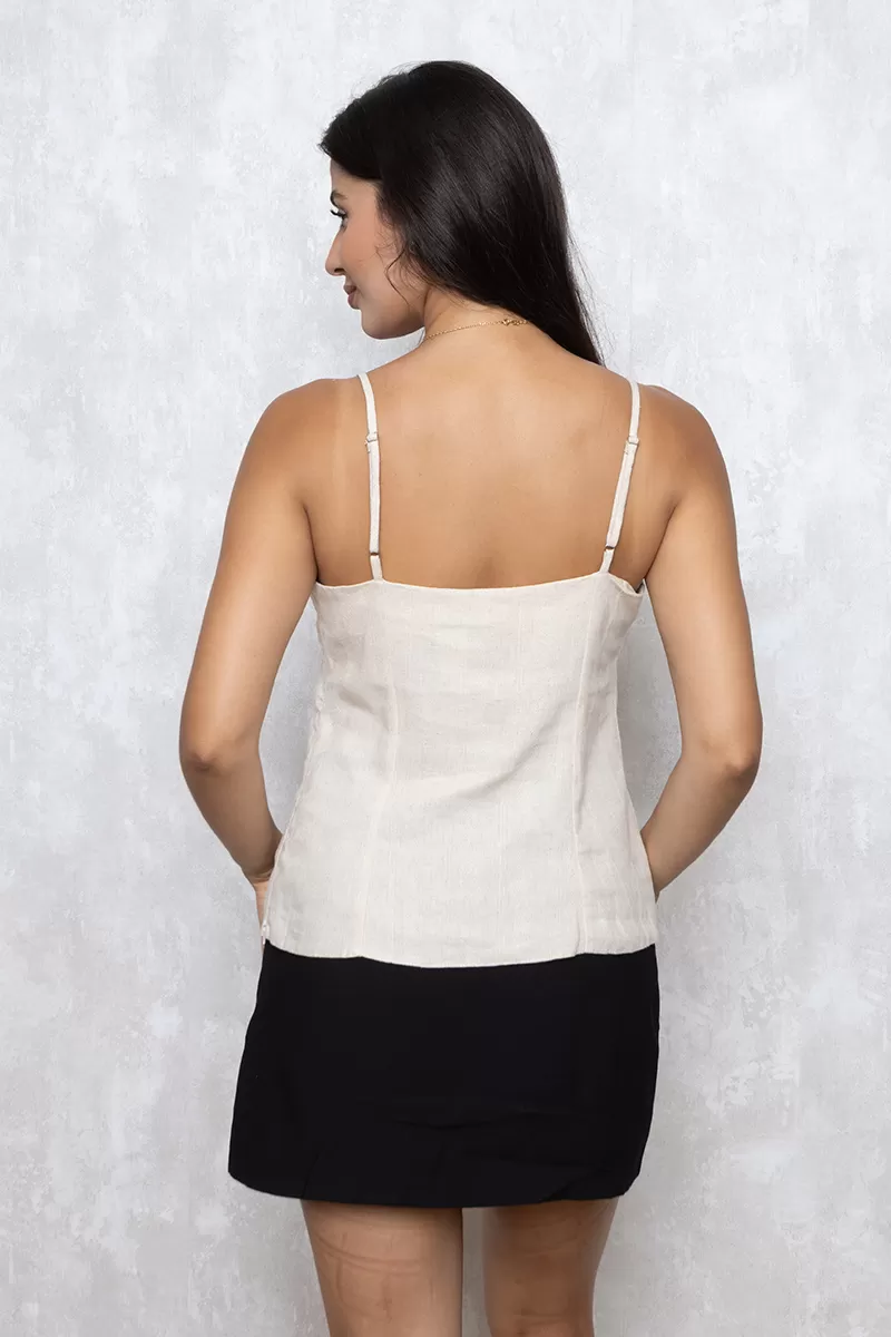 Karmani - Shirt Karmani Strap Beige - 10007607