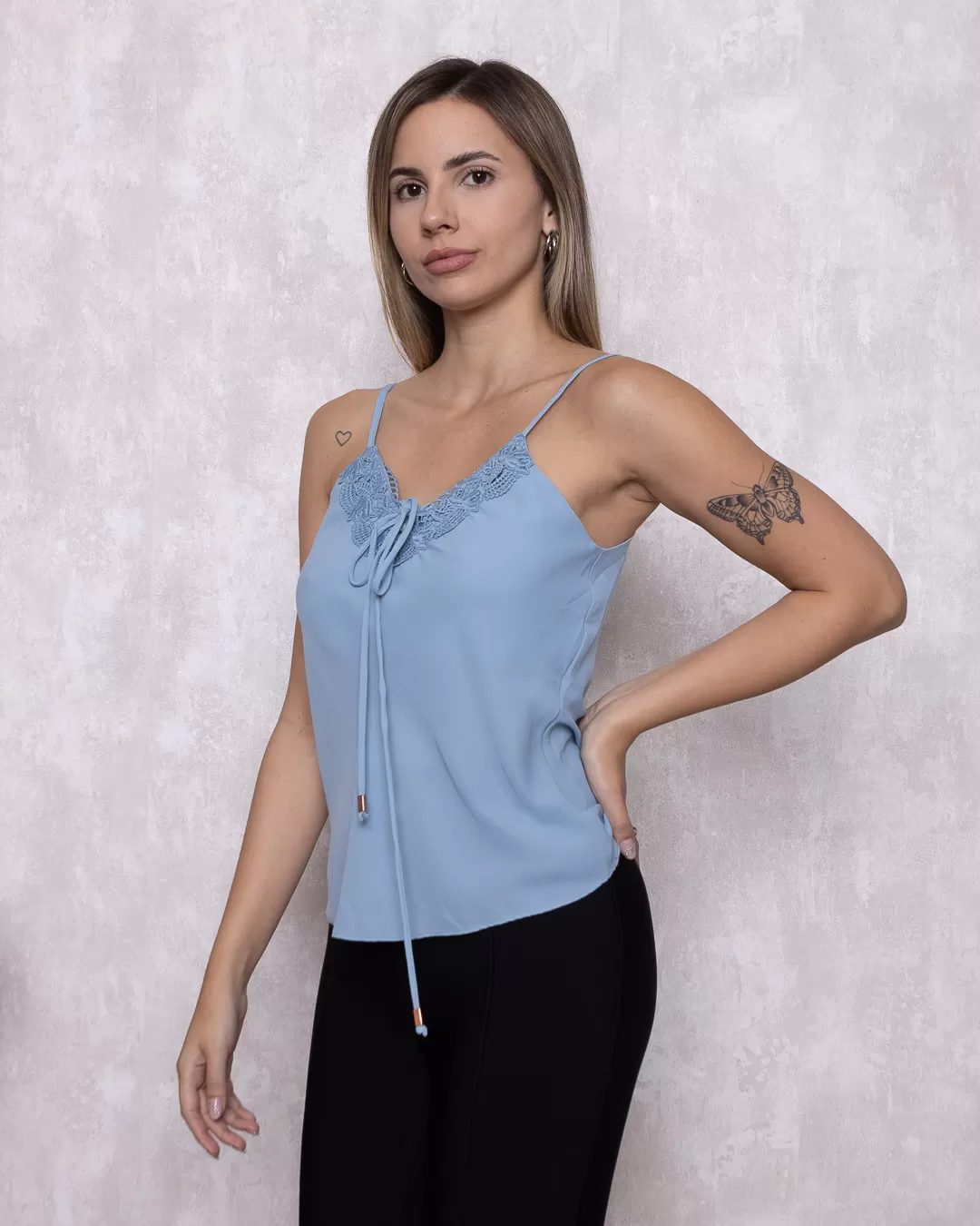 Kesses - Shirt Kesses with gripir Light Blue - 10008053 Kesses - Shirt Kesses with gripir Light Blue - 10008053