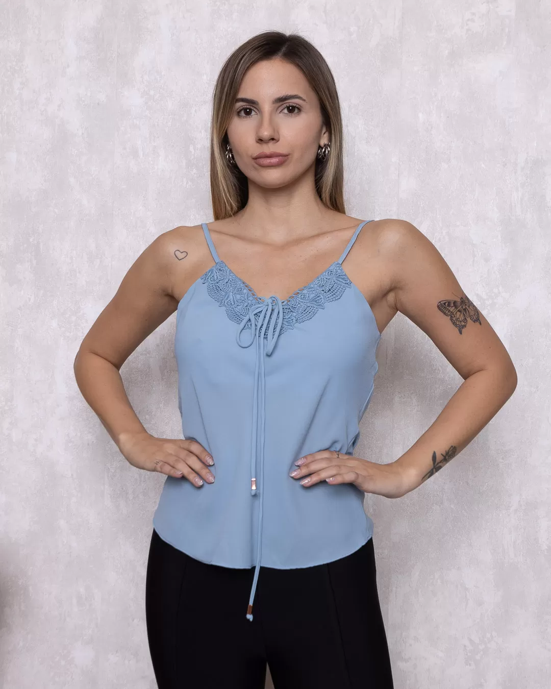 Kesses - Shirt Kesses with gripir Light Blue - 10008053 Kesses - Shirt Kesses with gripir Light Blue - 10008053