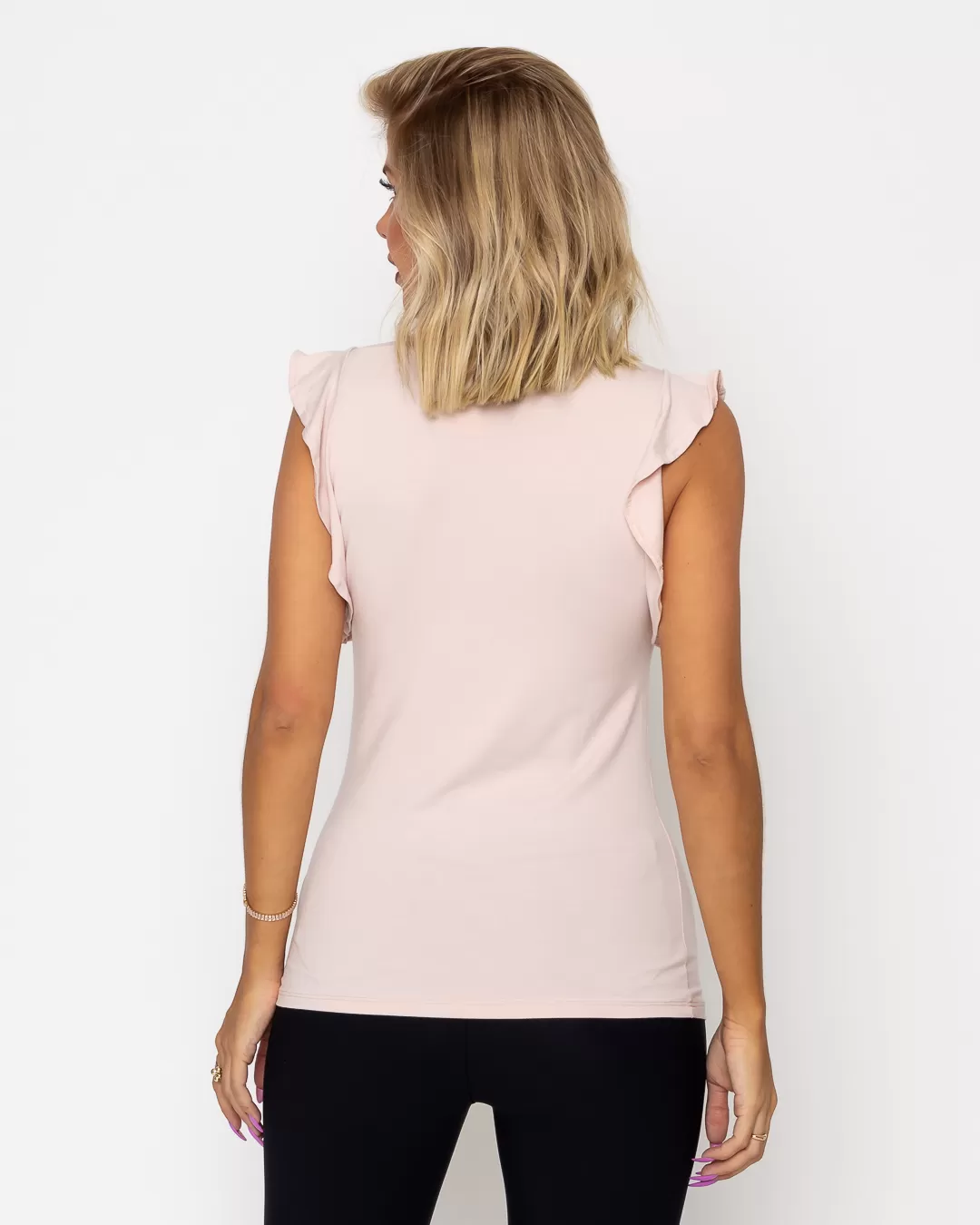 Limone - Limone shirt with pink detail - 10009459 Limone - Limone shirt with pink detail - 10009459