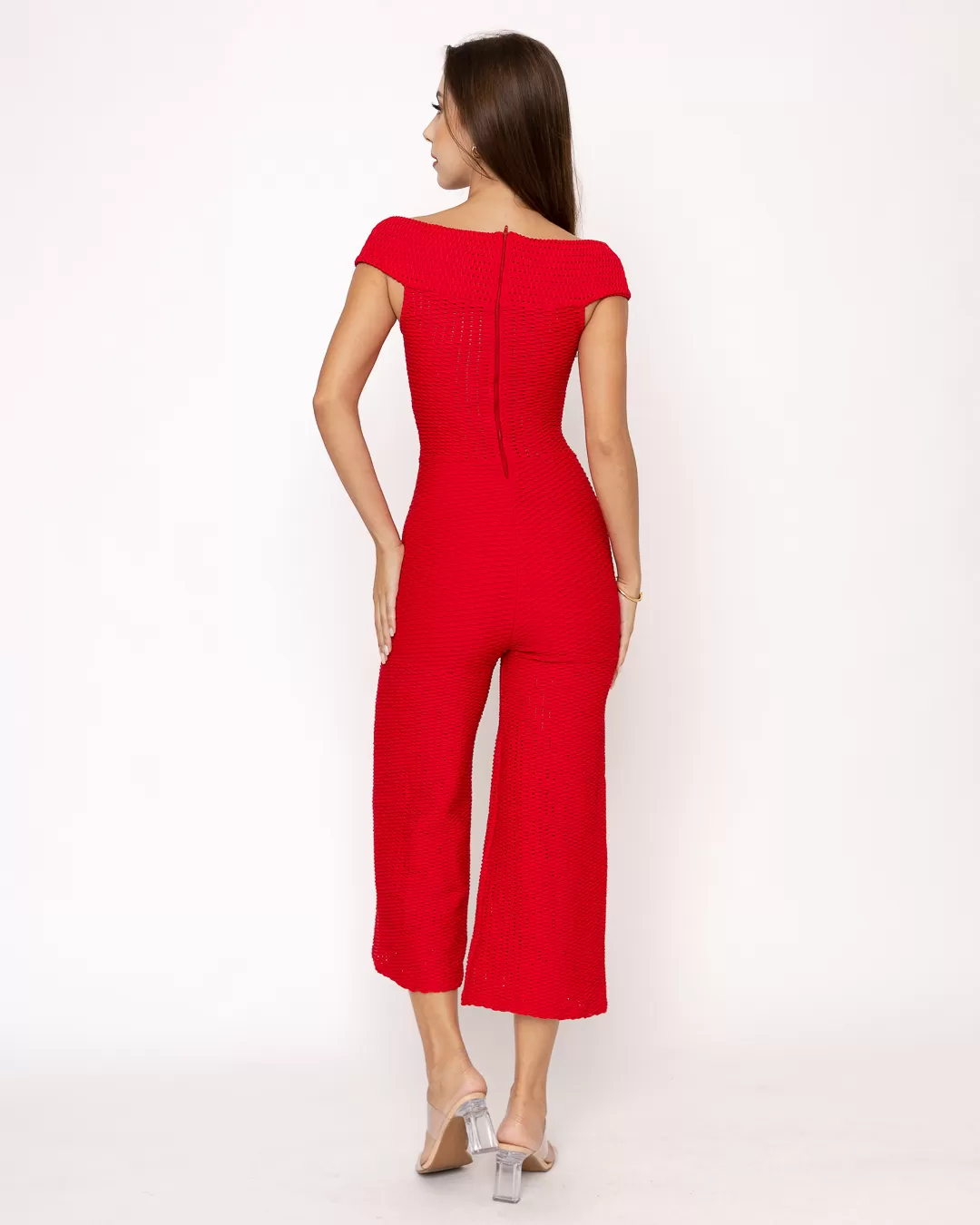 Miss Misses - Jumpsuit Miss Misses shoulder to shoulder Red - 10005848