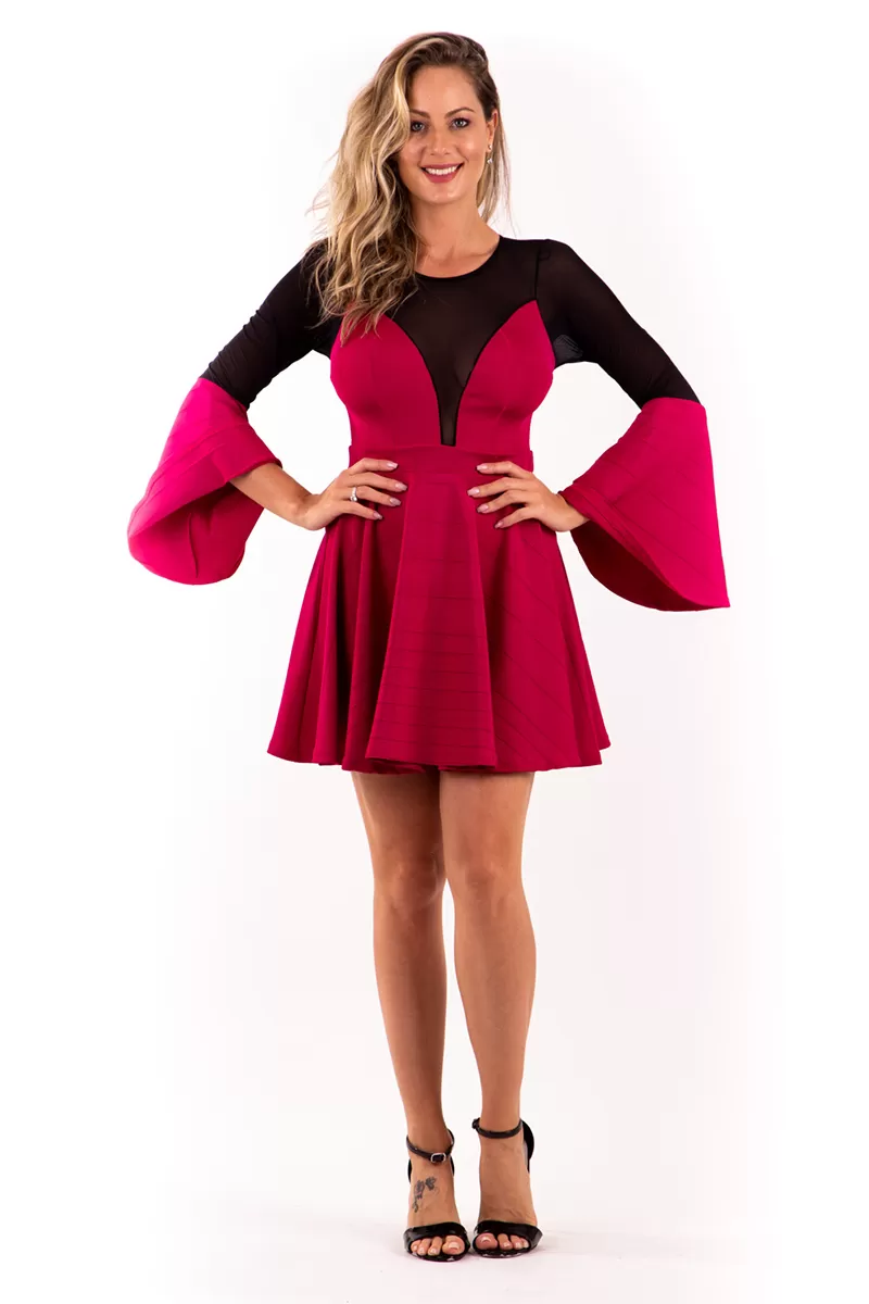 Limone - Dress Limone with pink tulle - 10006083