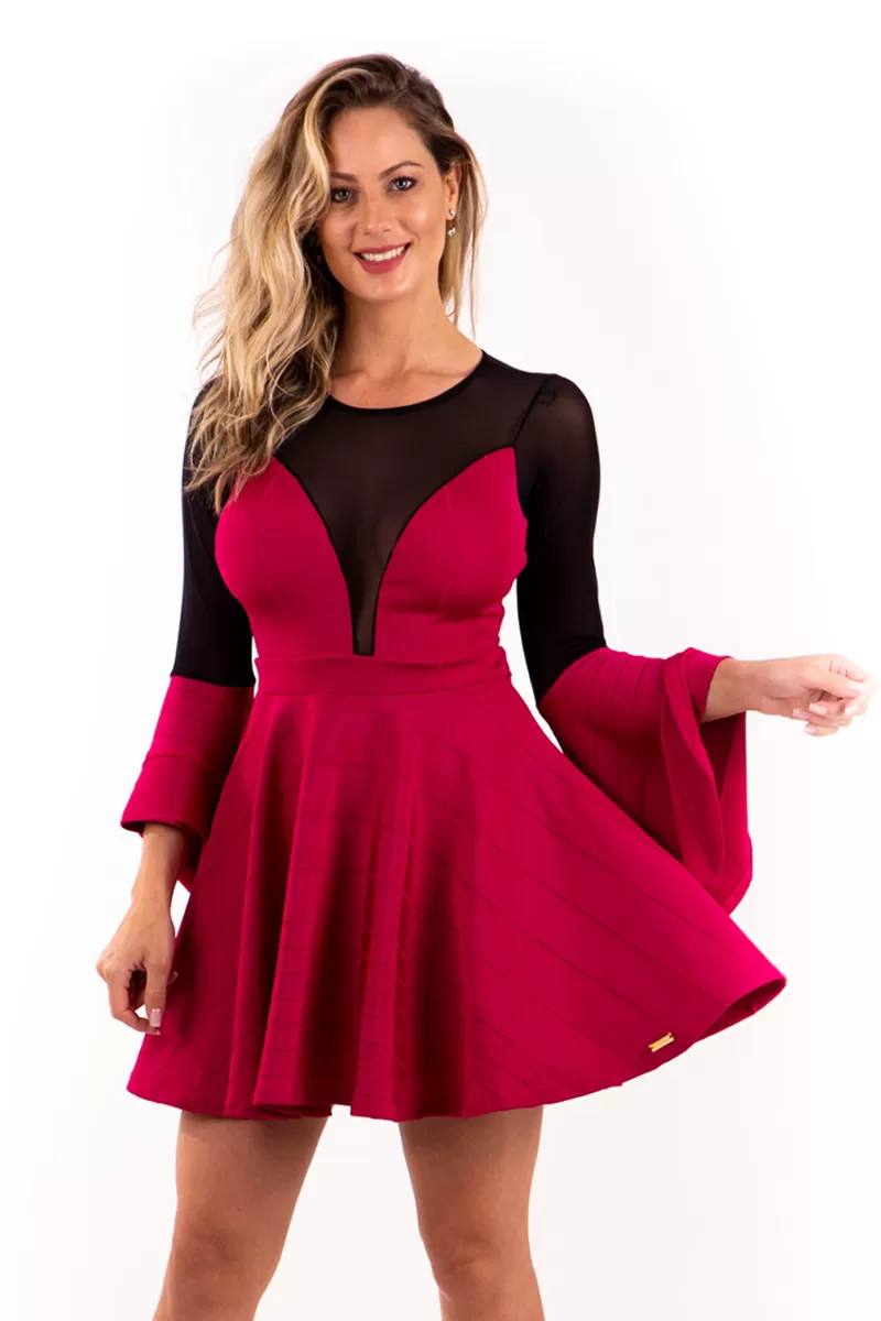 Limone - Dress Limone with pink tulle - 10006083