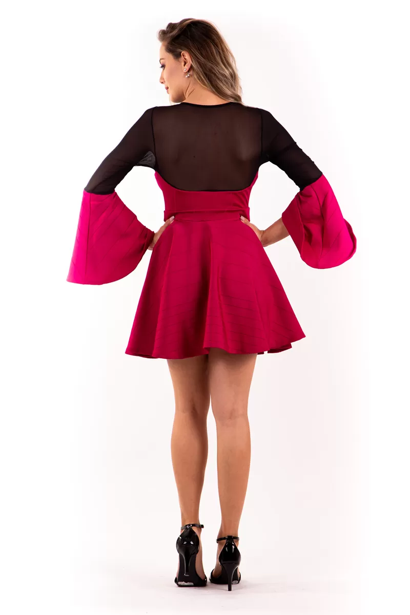 Limone - Dress Limone with pink tulle - 10006083
