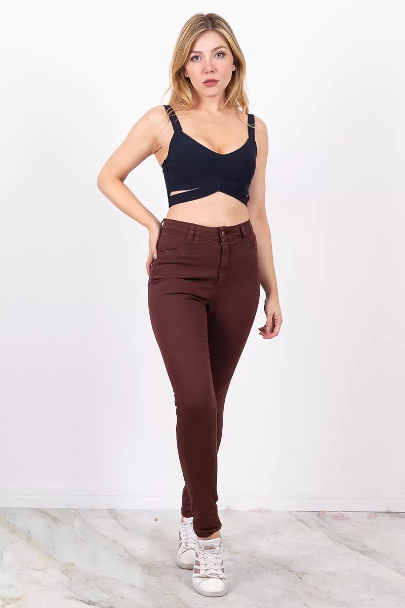 Lady Rock - Pants Lady Rock hot pants Brown 6720A - 10007672