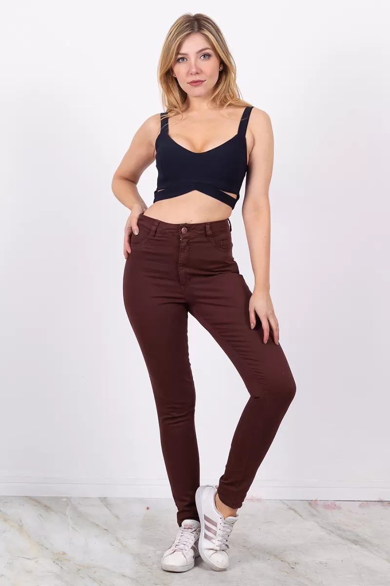 Lady Rock - Pants Lady Rock hot pants Brown 6720A - 10007672