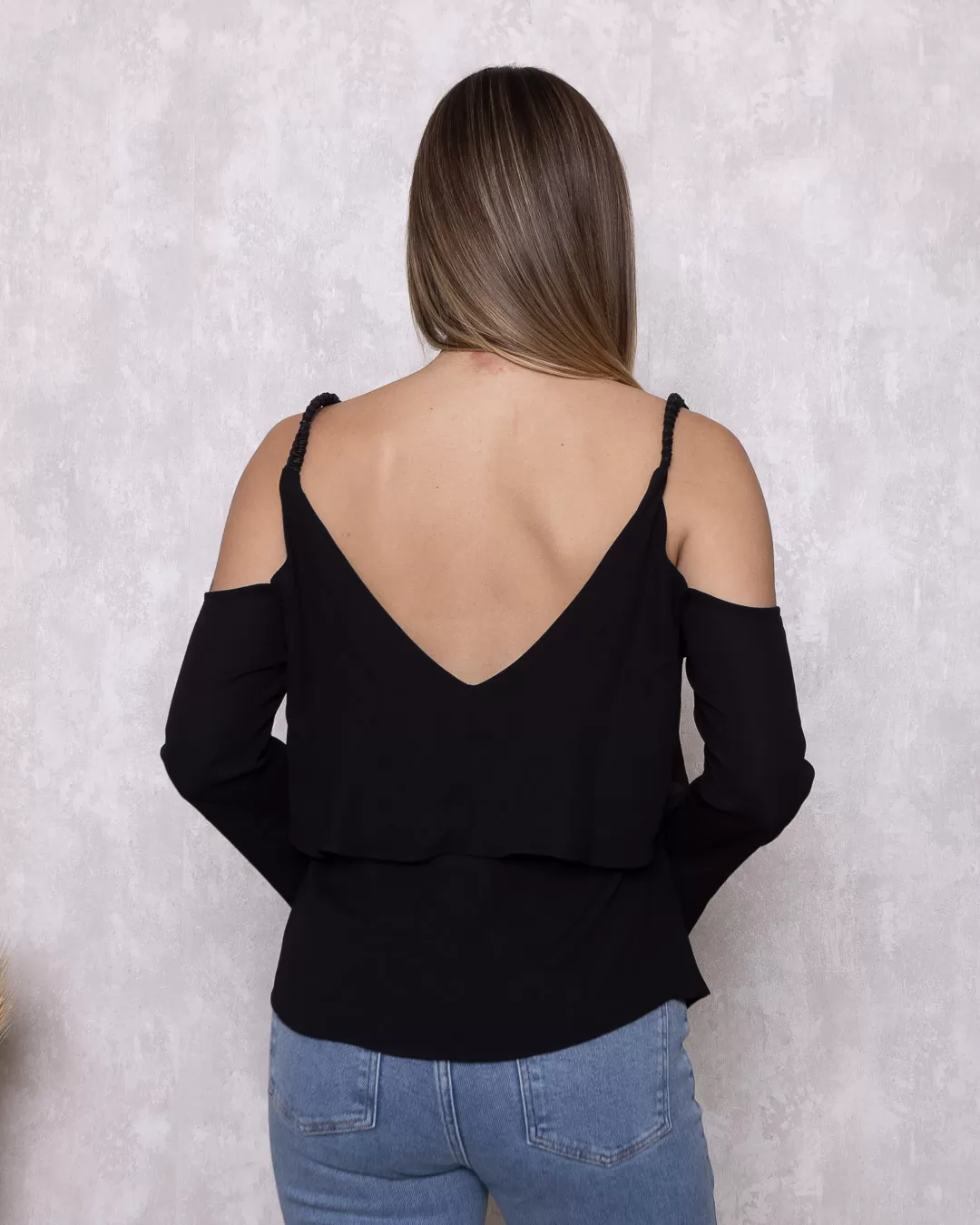 Cashier - Shirt Cashier with Frill Black 11435 - 10007600 Cashier - Shirt Cashier with Frill Black 11435 - 10007600