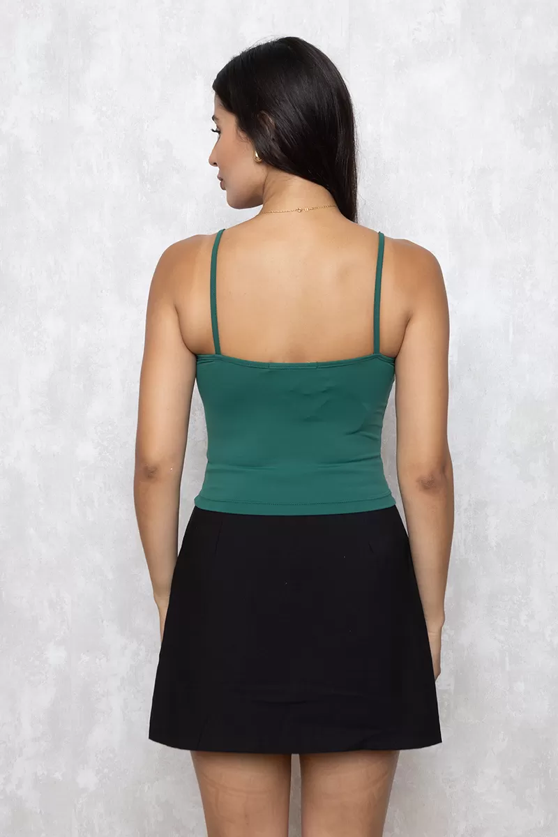Miss Misses - Cropped Miss Misses with tulle Verde 08-791 - 10009075