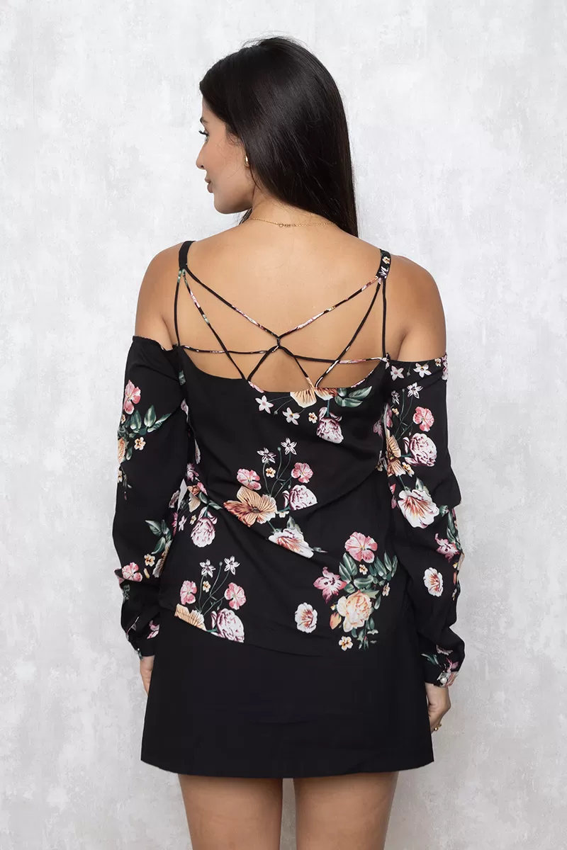 Ave Rara - Shirt Bird Rare Thin Strap Black Print - 10007560 Ave Rara - Shirt Bird Rare Thin Strap Black Print - 10007560