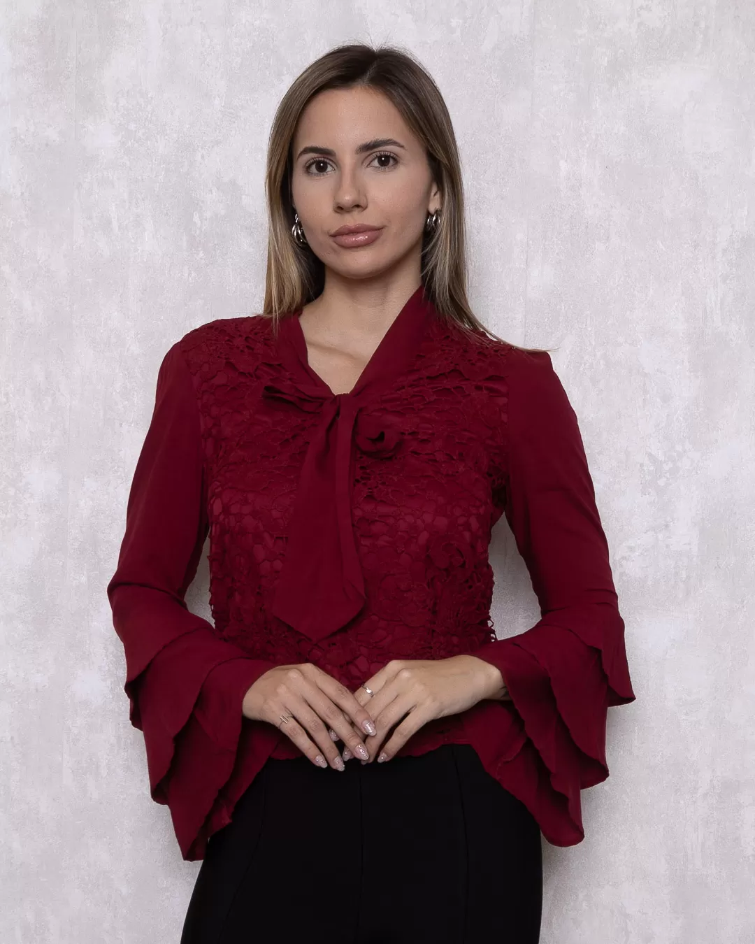 Ave Rara - Rare Bird Shirt with Maple lace - 10007557 Ave Rara - Rare Bird Shirt with Maple lace - 10007557
