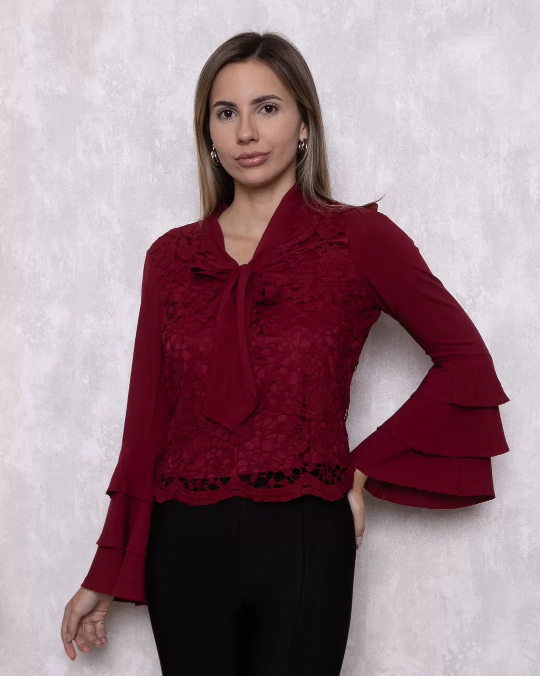 Ave Rara - Rare Bird Shirt with Maple lace - 10007557 Ave Rara - Rare Bird Shirt with Maple lace - 10007557