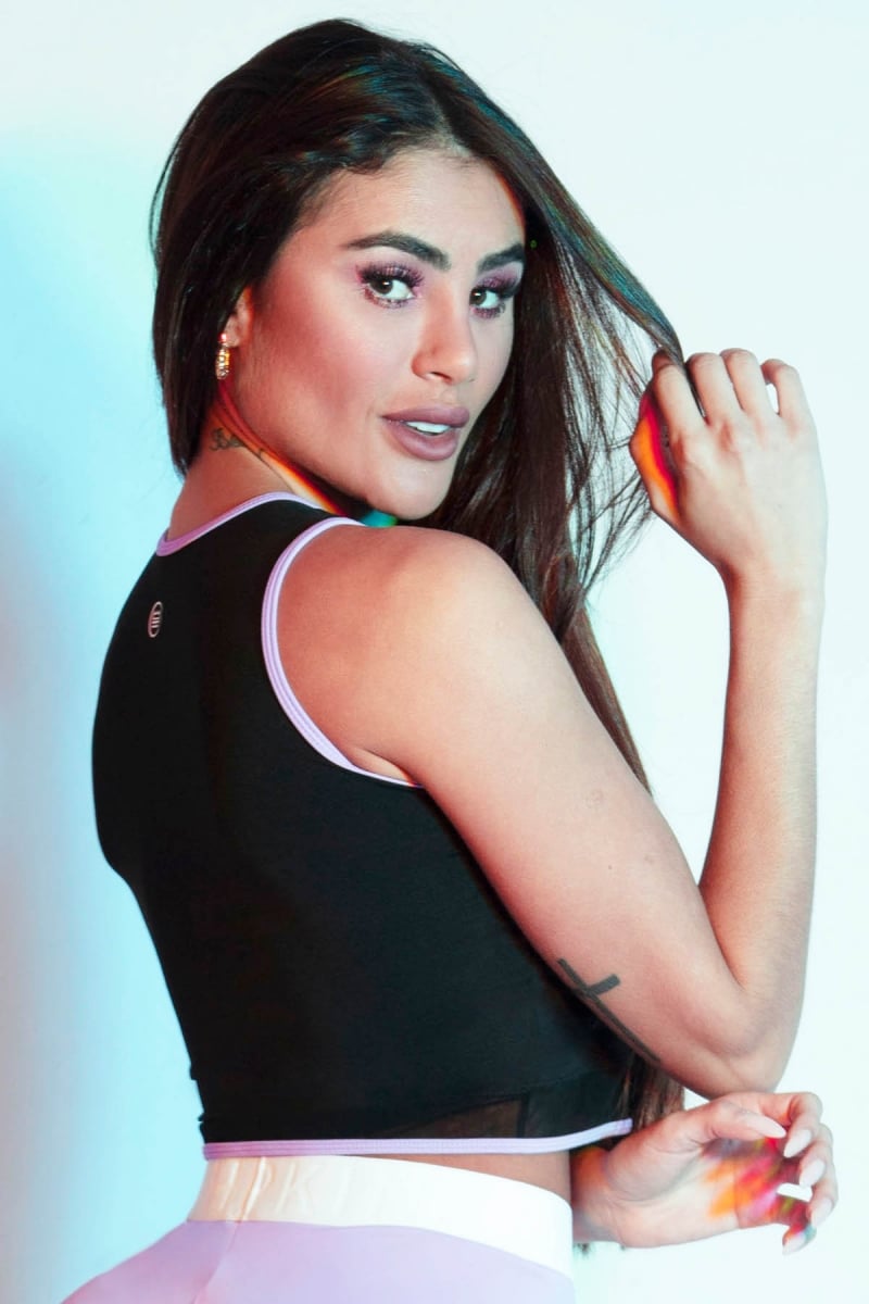 Hipkini - TOP SPOTLIGHT FITNESS BLACK WITH TULE - 3338770 Hipkini - TOP SPOTLIGHT FITNESS BLACK WITH TULE - 3338770