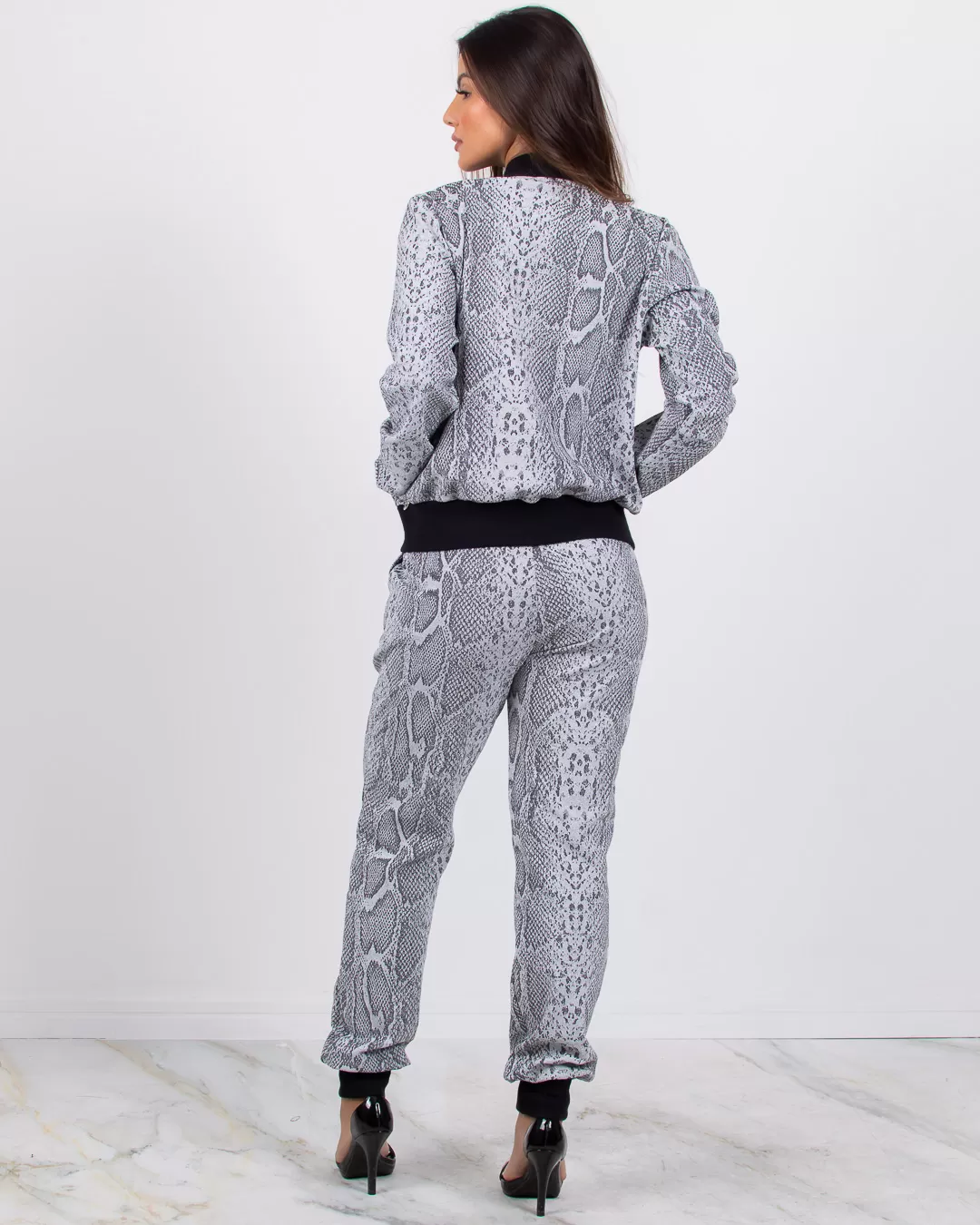 Miss Misses - Fitness Set Top and Pants Miss Misses Lurex with Silver Rib Detail - 50067148 Miss Misses - Fitness Set Top and Pants Miss Misses Lurex with Silver Rib Detail - 50067148