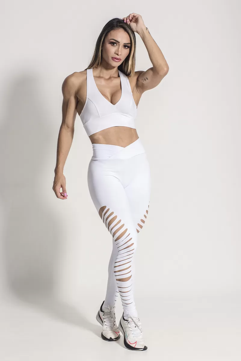 Canoan - Swimmer Top with White Neckline - 79455 Canoan - Swimmer Top with White Neckline - 79455