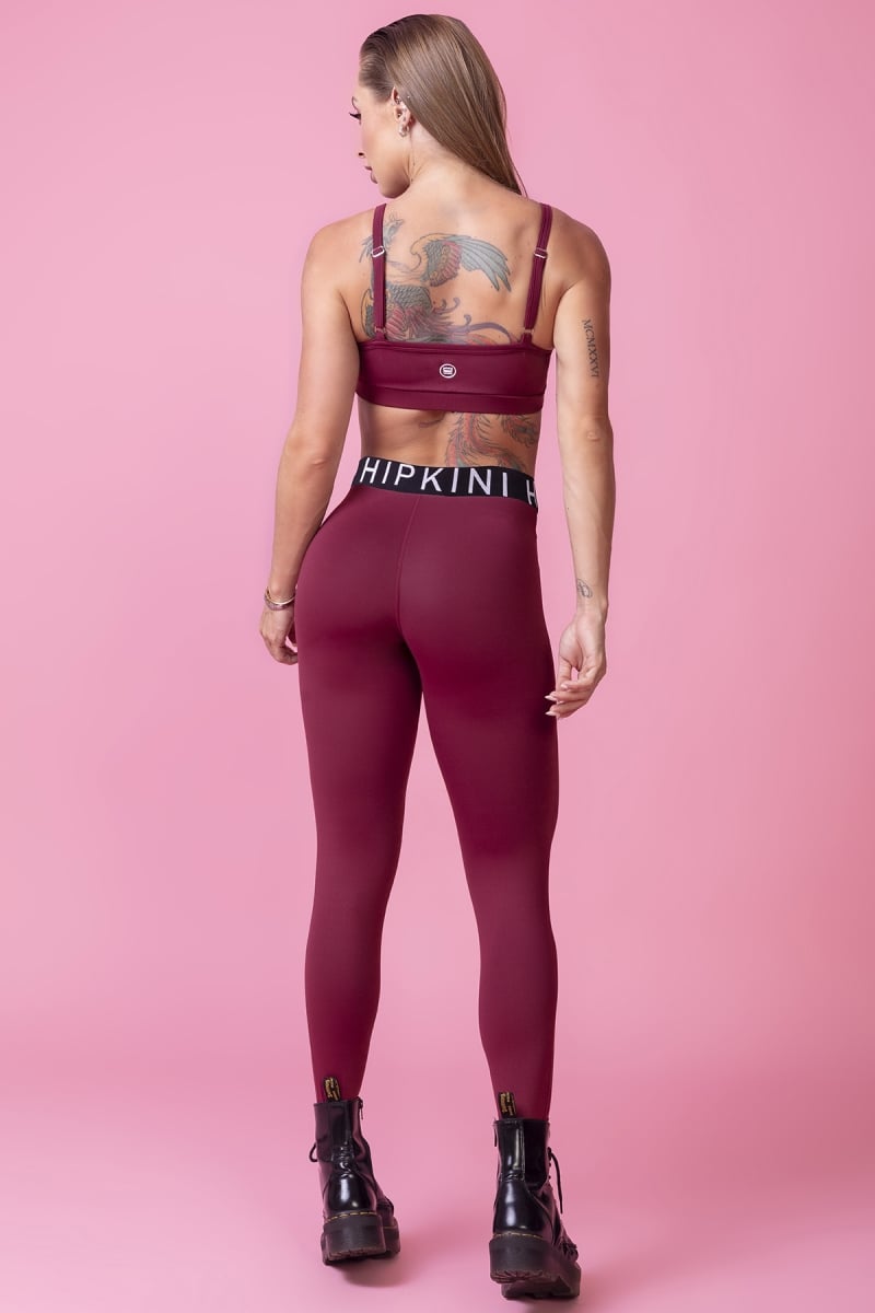 Hipkini - Top Ten Years Fitness Marsala with Elastic - 3338851 Hipkini - Top Ten Years Fitness Marsala with Elastic - 3338851