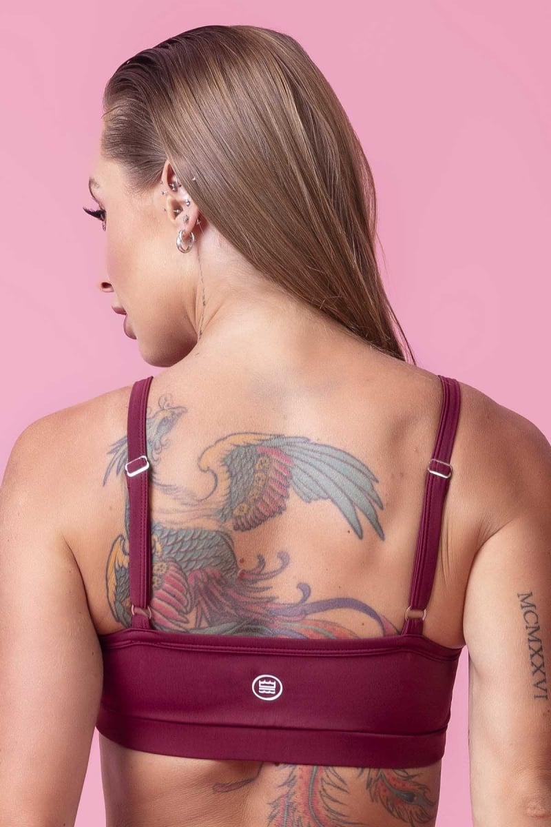 Hipkini - Top Ten Years Fitness Marsala with Elastic - 3338851 Hipkini - Top Ten Years Fitness Marsala with Elastic - 3338851