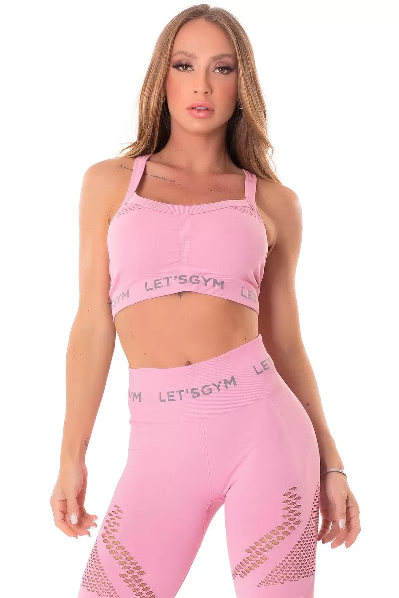 Lets Gym - Top Seamless Essence Pink - 1392ARO Lets Gym - Top Seamless Essence Pink - 1392ARO
