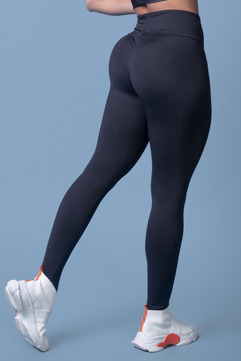 Canoan - Basic Black Legging Pants - 11062