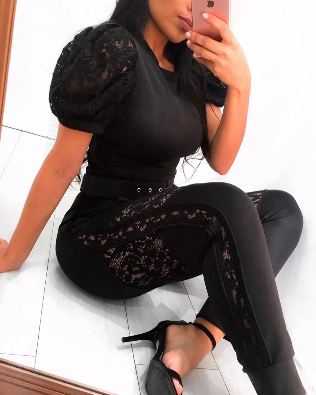 Miss Misses - Miss Misses shirt plain with black detail - 90086PTO Miss Misses - Miss Misses shirt plain with black detail - 90086PTO