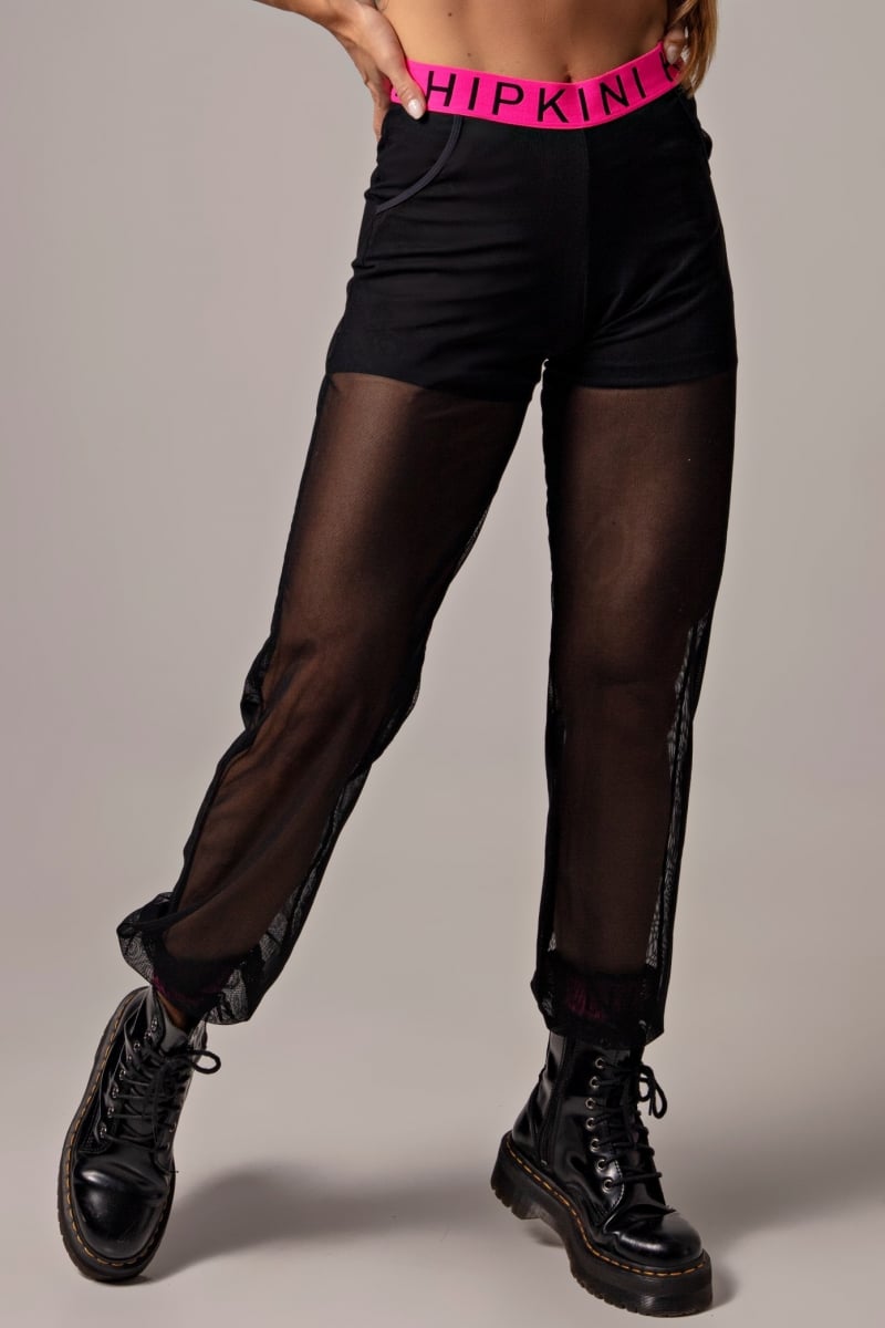 Hipkini - Pants Magic Fitness Black tulle - 3339079