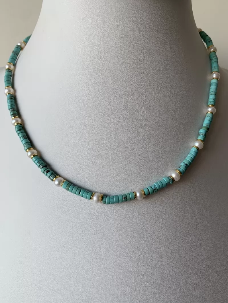 Mikabe - Necklace Formentera Turquoise - MK639