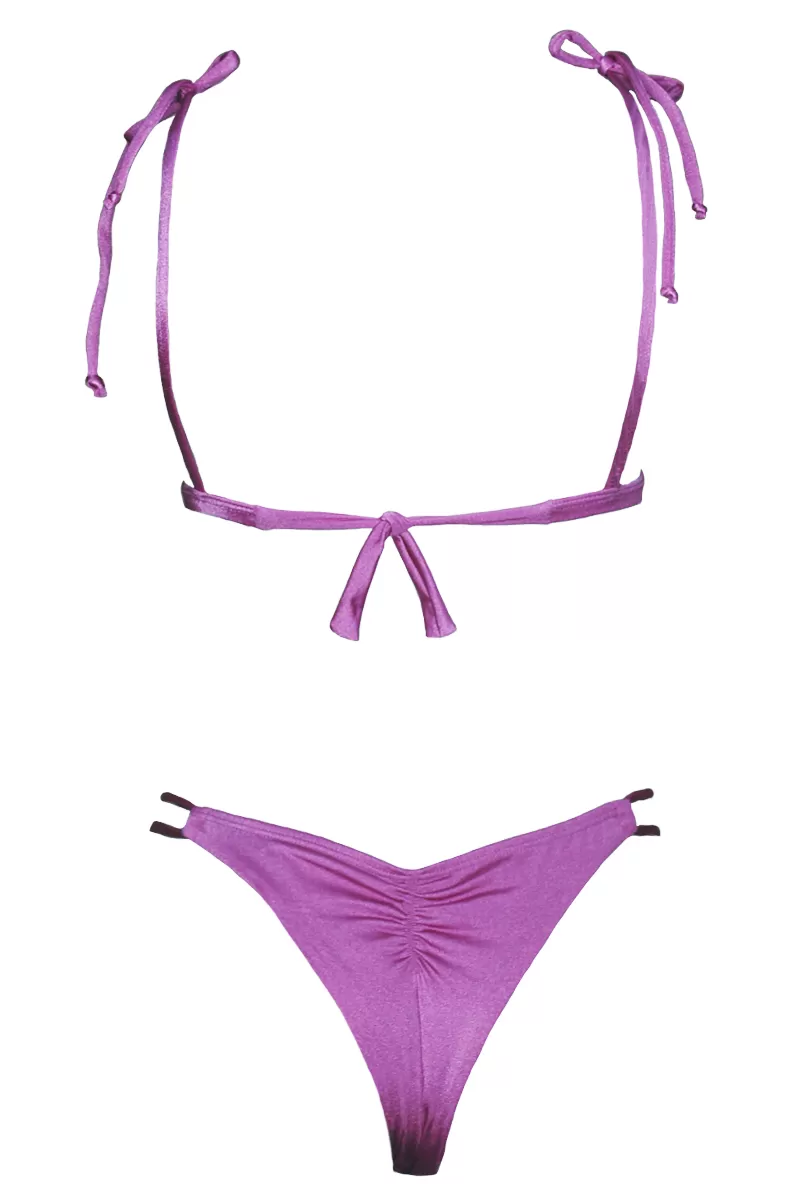 Trincks Beachwear - Bikini Trucos Aro V Uva - BQ106 Trincks Beachwear - Bikini Trucos Aro V Uva - BQ106