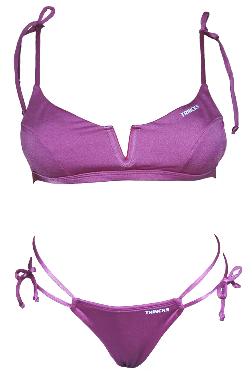Trincks Beachwear - Bikini Trincks Rim V Grape - BQ106