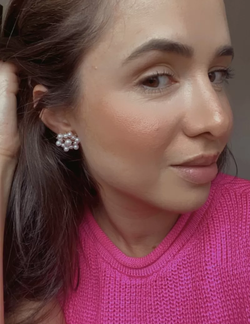 Mikabe - Brinco Mandala Pérolas - MK725