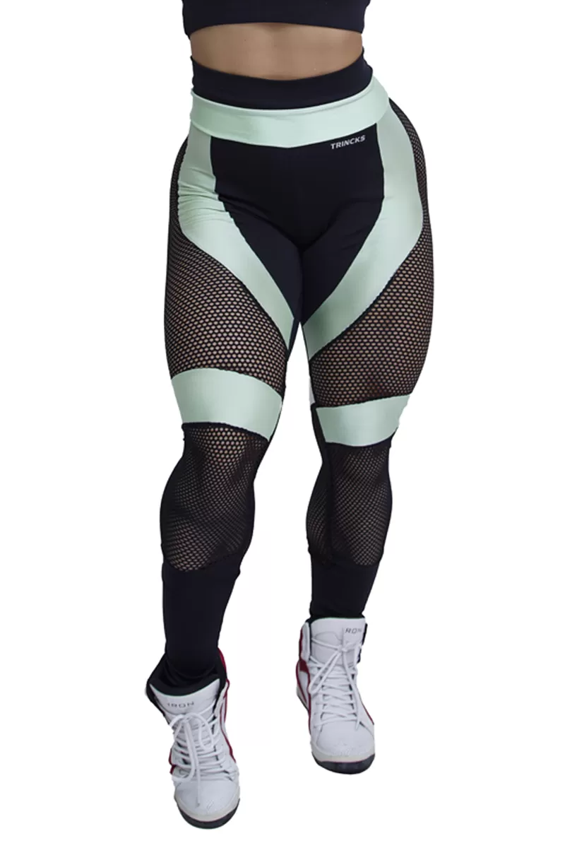 Elastic Power Trincks - Legging Hard Train Mint - 437122 Elastic Power Trincks - Legging Hard Train Mint - 437122
