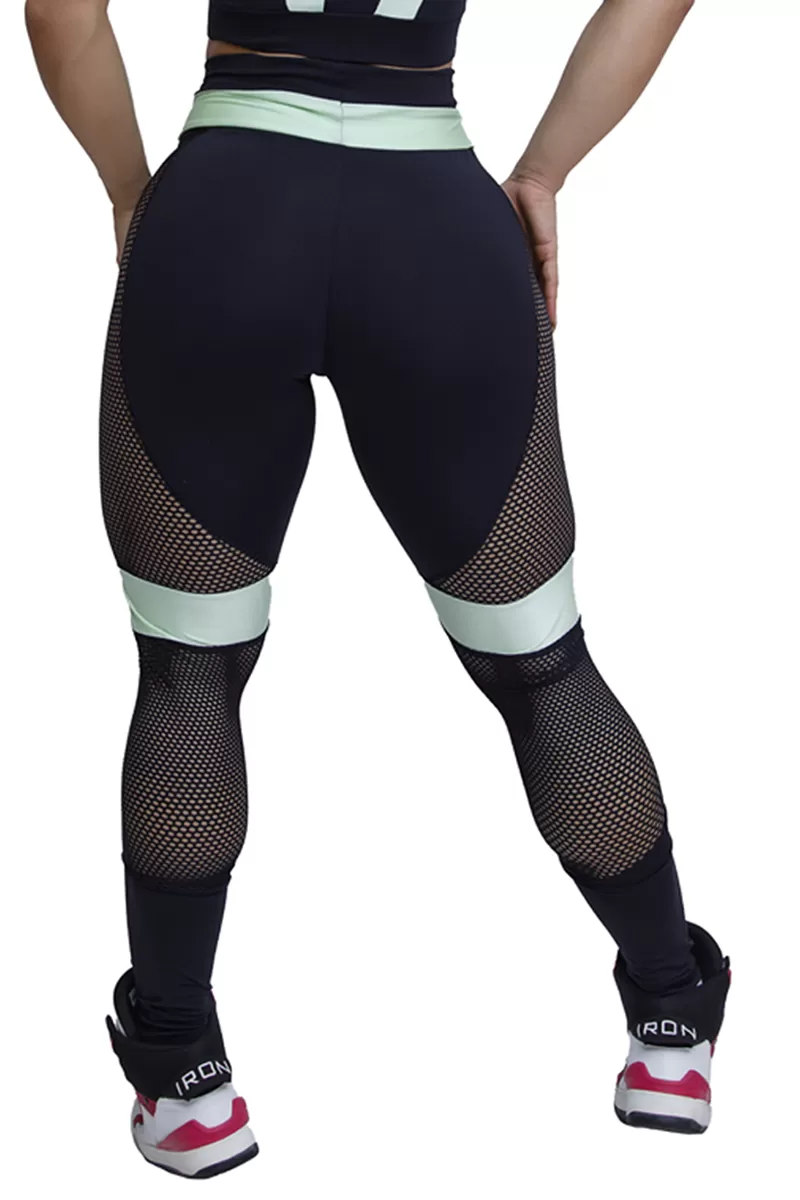 Elastic Power Trincks - Legging Hard Train Mint - 437122 Elastic Power Trincks - Legging Hard Train Mint - 437122