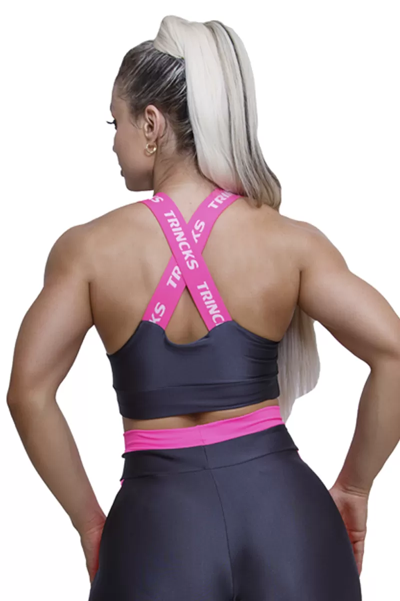 Elastic Power Trincks - Top Tricolor Elastic Pink/Gray - 204672 Elastic Power Trincks - Top Tricolor Elastic Pink/Gray - 204672