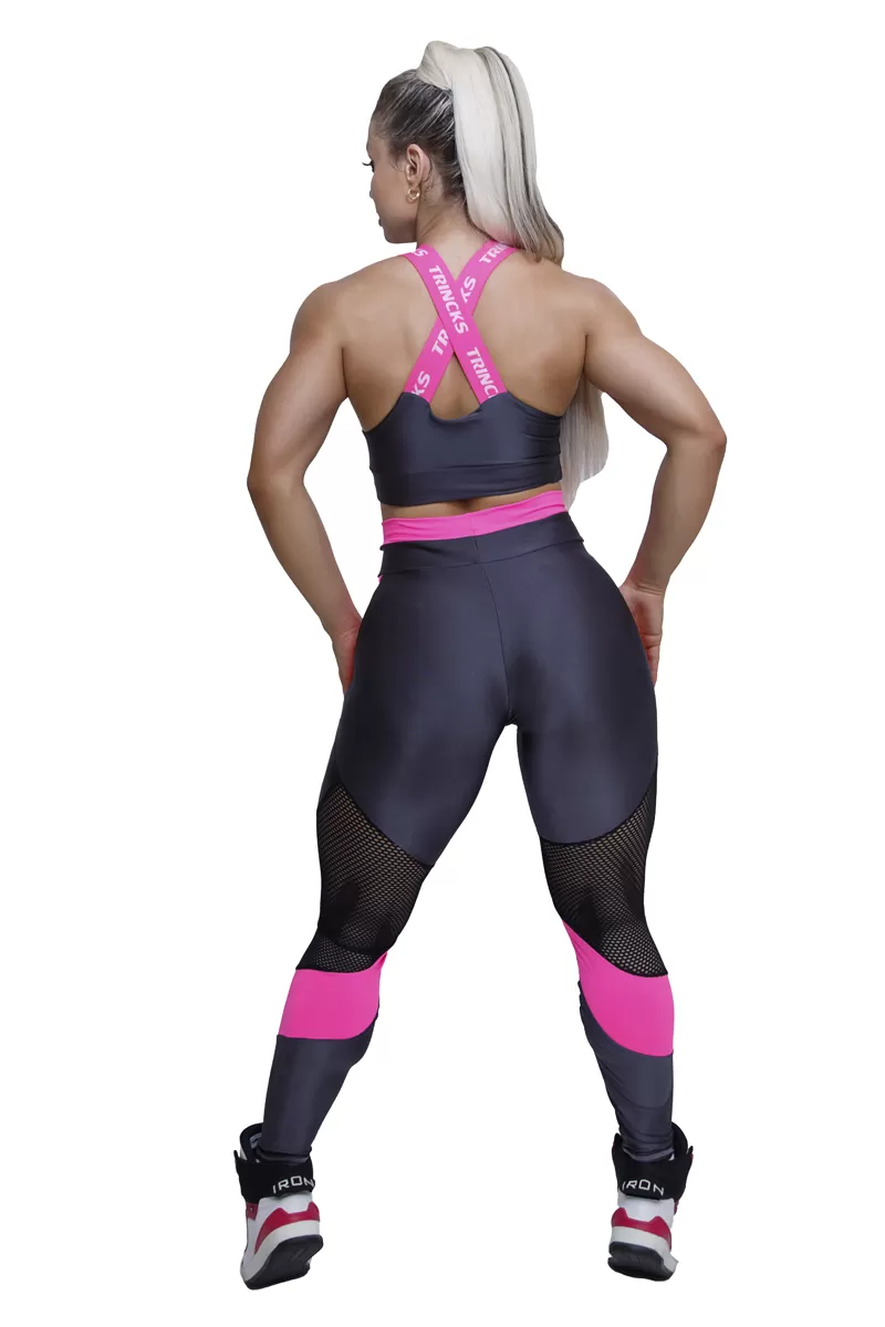 Elastic Power Trincks - Top Tricolor Elastic Pink/Gray - 204672 Elastic Power Trincks - Top Tricolor Elastic Pink/Gray - 204672