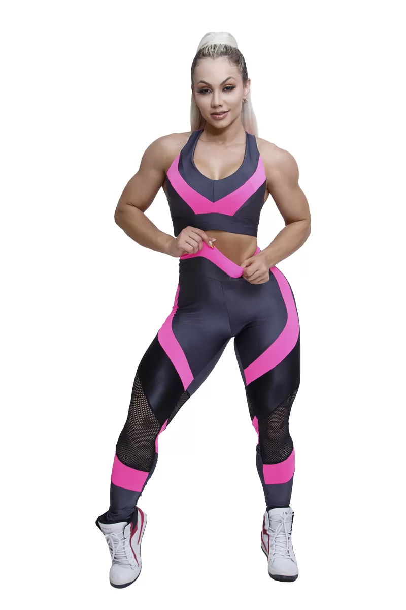 Elastic Power Trincks - Top Tricolor Elastic Pink/Gray - 204672 Elastic Power Trincks - Top Tricolor Elastic Pink/Gray - 204672