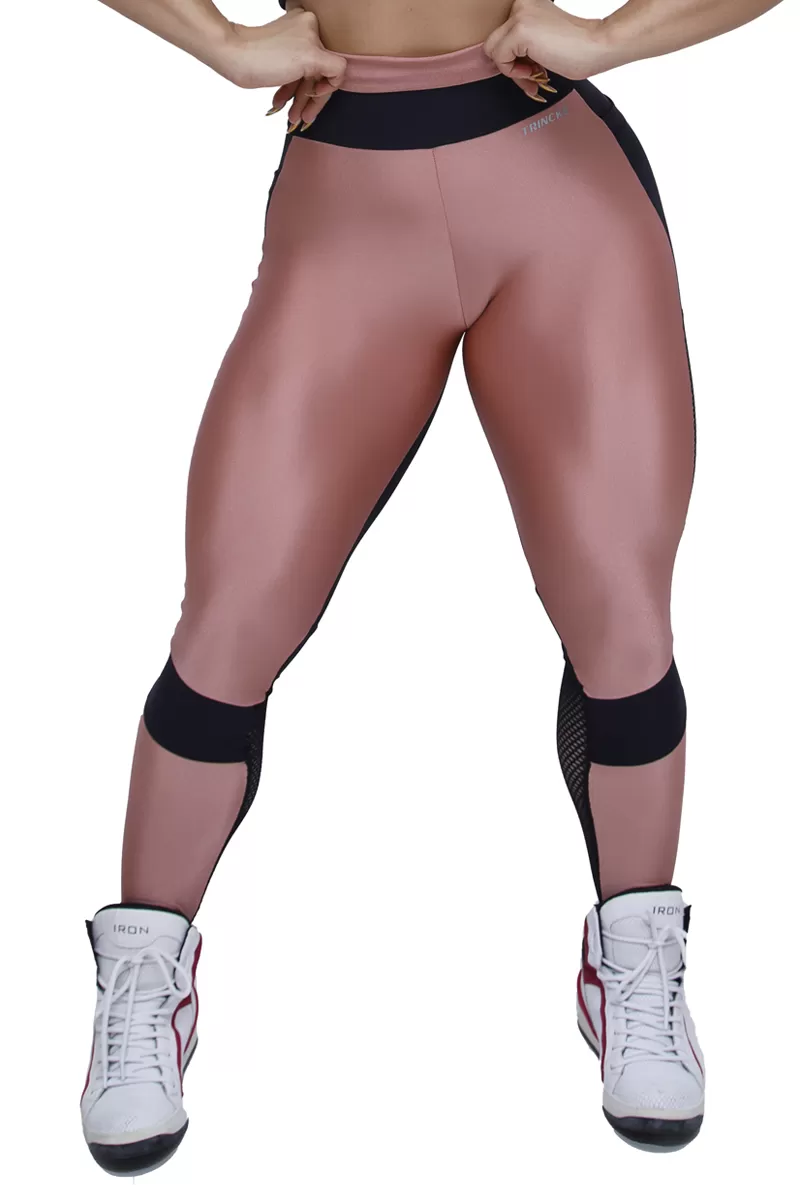Elastic Power Trincks - Legging Power Train Rose - 443124