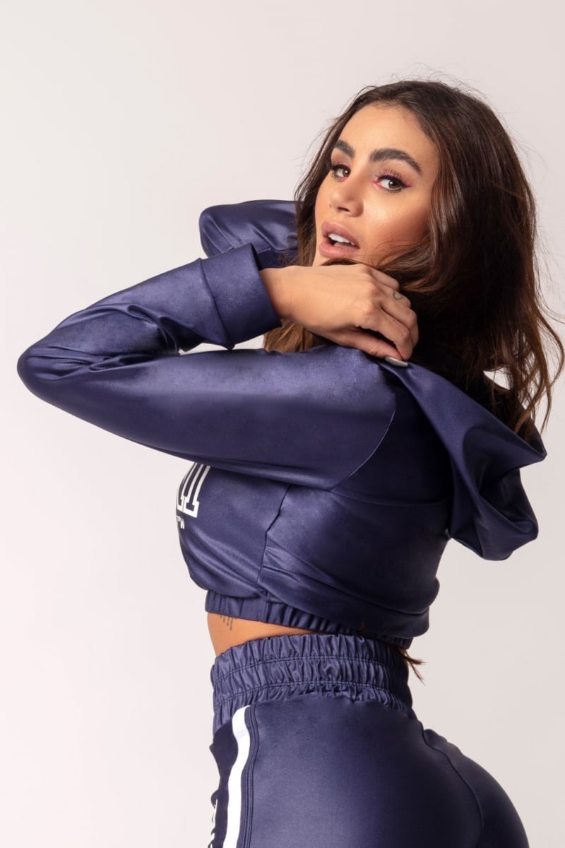 Hipkini - Coat Love Fitness Blue with Hood - 3339207 Hipkini - Coat Love Fitness Blue with Hood - 3339207