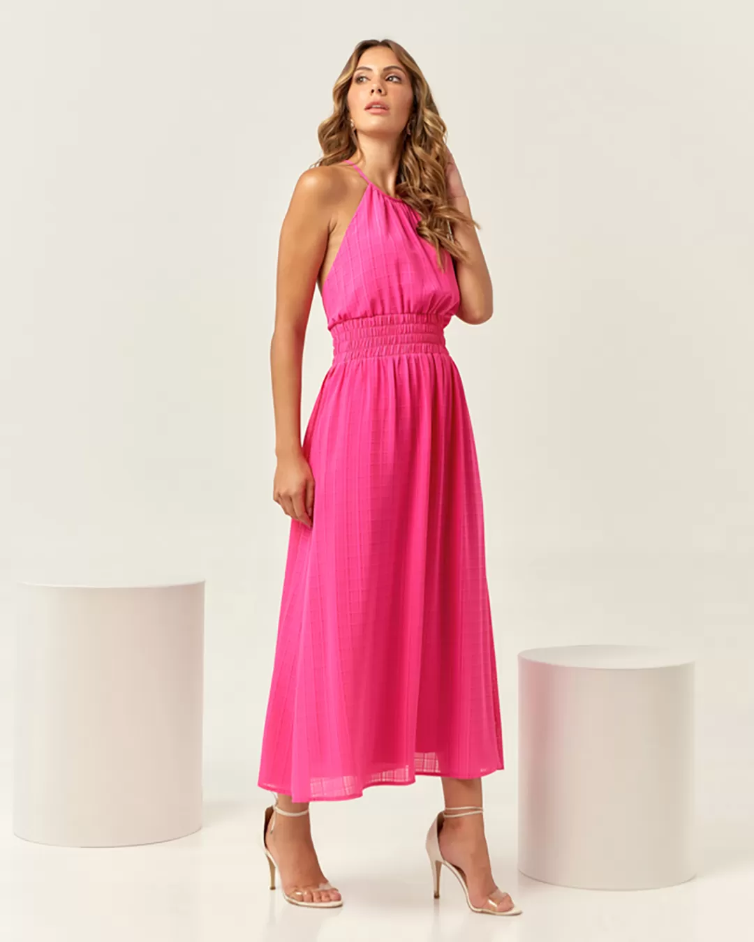 Innocence - Dress Innocence Midi Tank Shirt Cavado Pink - 50625PINK Innocence - Dress Innocence Midi Tank Shirt Cavado Pink - 50625PINK