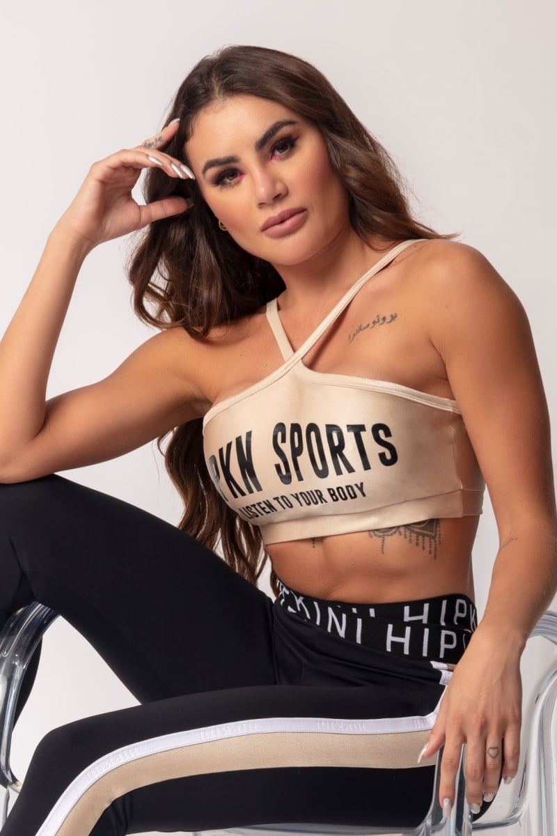 Hipkini - Top Love Fitness Vanilla with Cross Strap - 3339193 Hipkini - Top Love Fitness Vanilla with Cross Strap - 3339193