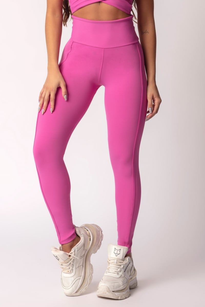 Hipkini - Leggings Love Fitness Pink High Waist - 3339221