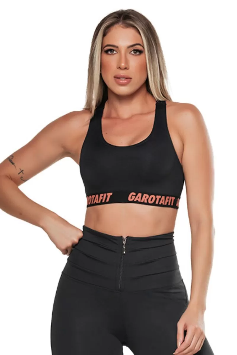 Garotafit - Top Bahamas Black - TOB68A