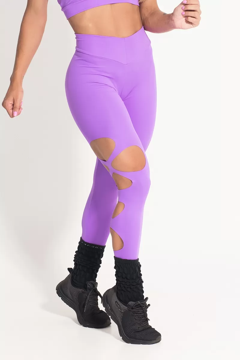 Canoan - Pants Legging Clover Laser Purple - 11696
