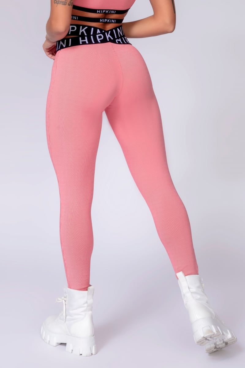 Hipkini - Aesthetic Fitness Naomi Cross Waist Leggings - 3339243