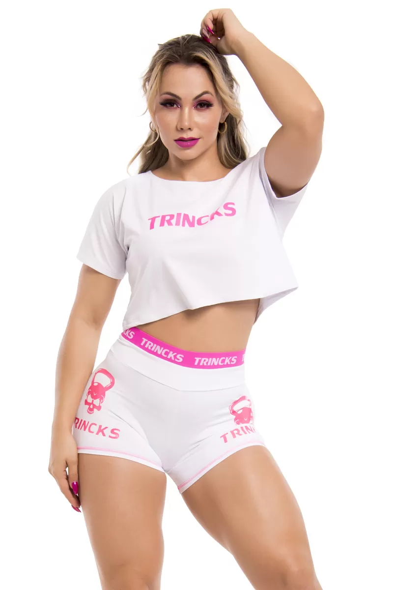 Elastic Power Trincks - Cropped Style White - cp-011944 Elastic Power Trincks - Cropped Style White - cp-011944