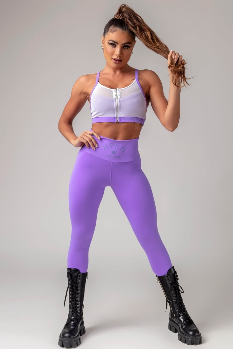 Hipkini - Top Obsessed Fitness Lilac with Adjustable Strap and tulle - 3339296 Hipkini - Top Obsessed Fitness Lilac with Adjustable Strap and tulle - 3339296