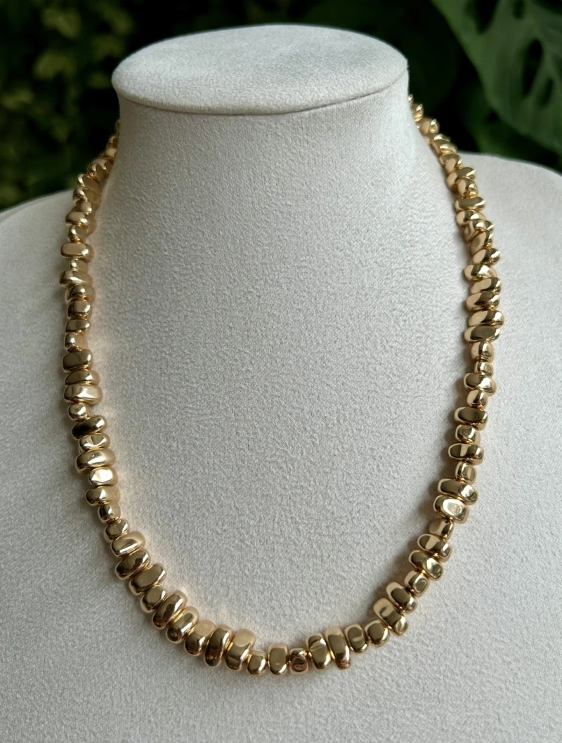 Mikabe - Necklace Organic Hematite - MK923