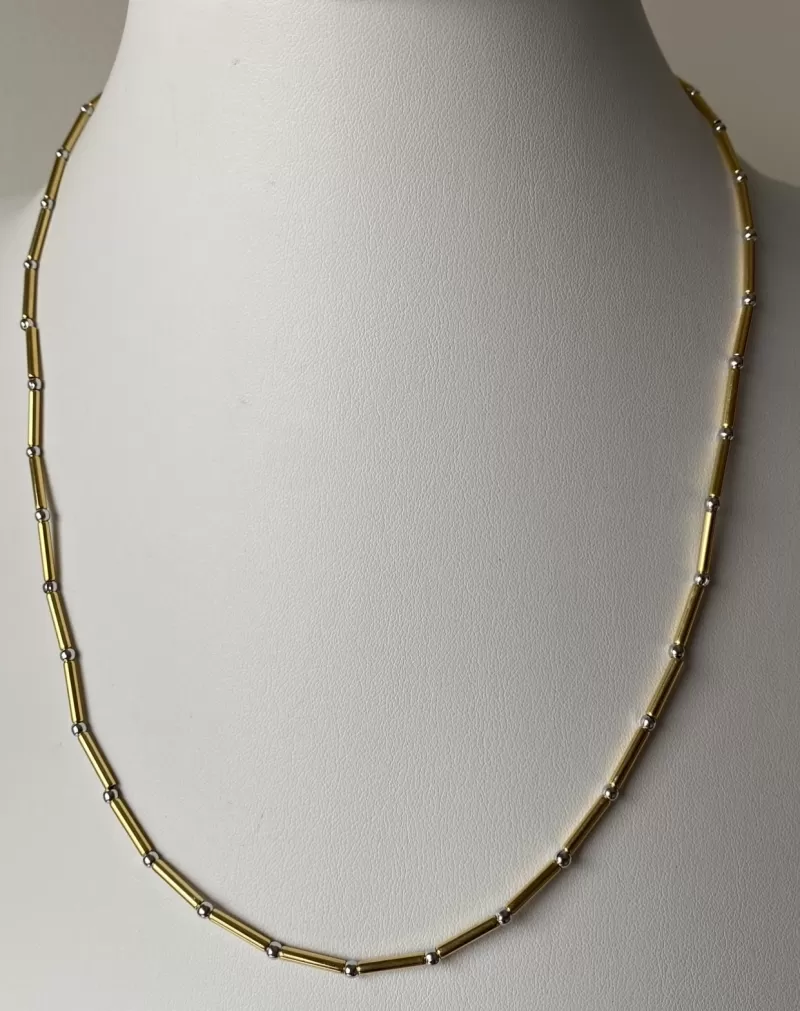 Mikabe - Necklace Thin Tubes Mix Baths - MK954