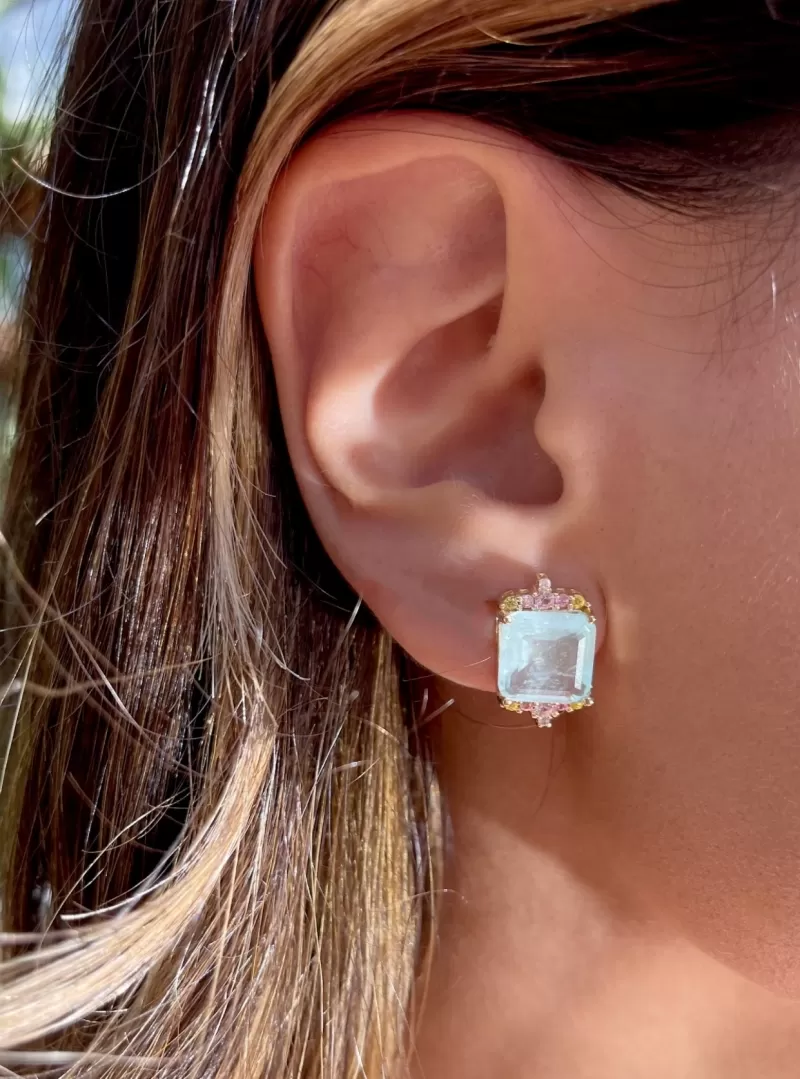Mikabe - Earring Tourmaline Fusion - MK965