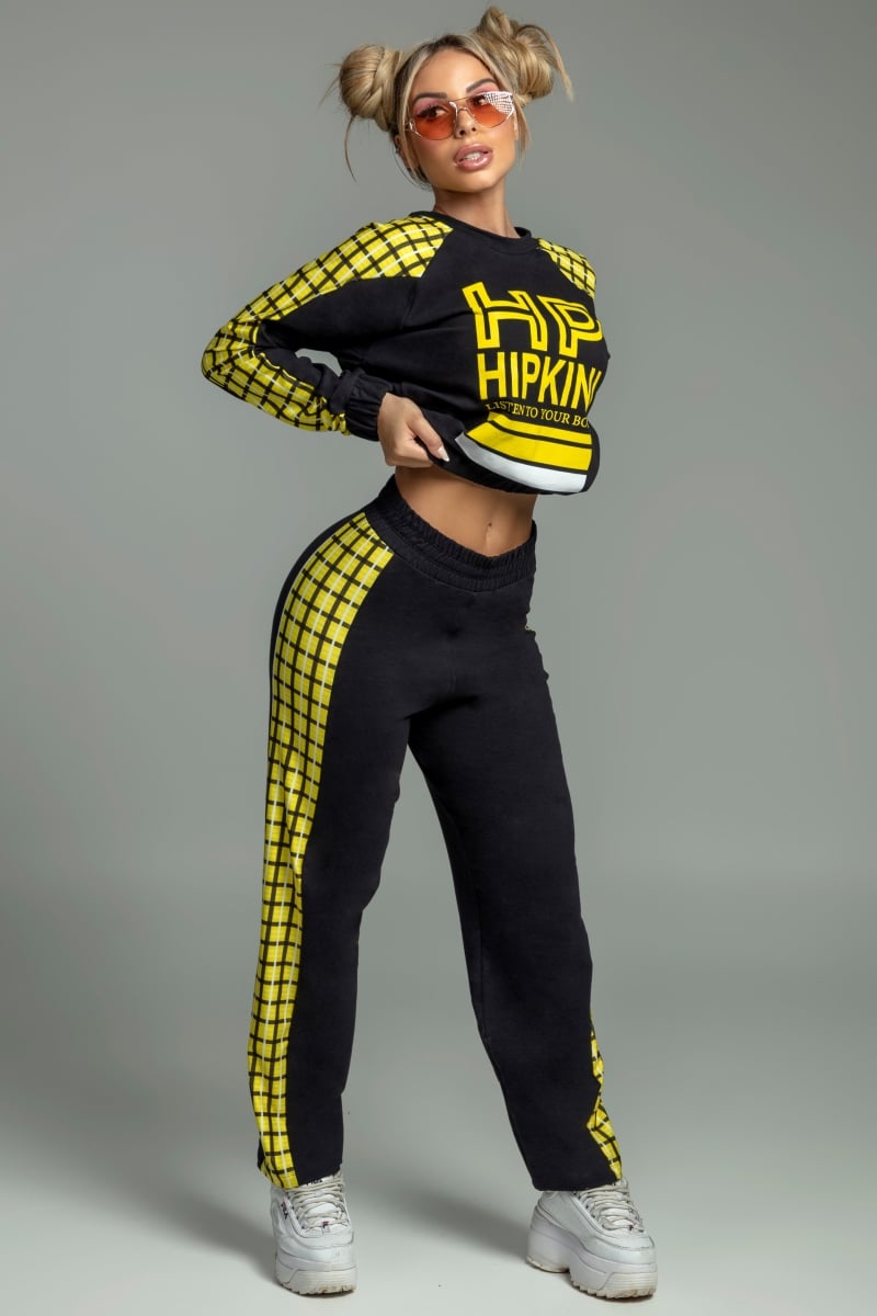 Hipkini - Pants Glamor Fitness Black by Blouse - 3339361