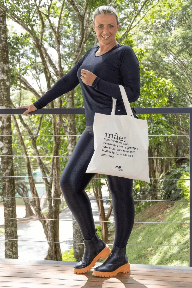 Trilha Verão - Flat leggings - R0500 COURO ECO